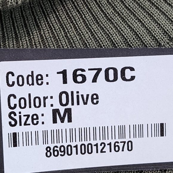 LCR Black Edition Men's Cotton Blend Turtleneck Rib Knit Fitted Sweater - M - Picture 8 of 8